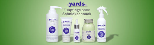 YARDS - Fußpflegeprodukte zu fairen Preisen