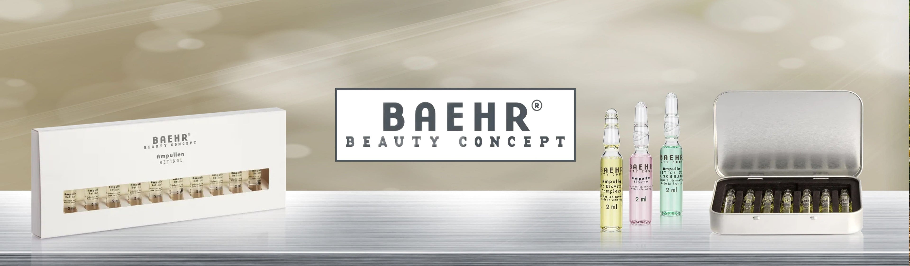 BAEHR Beauty Concept | Ampullen Elixiere bei HautHandFuss.de