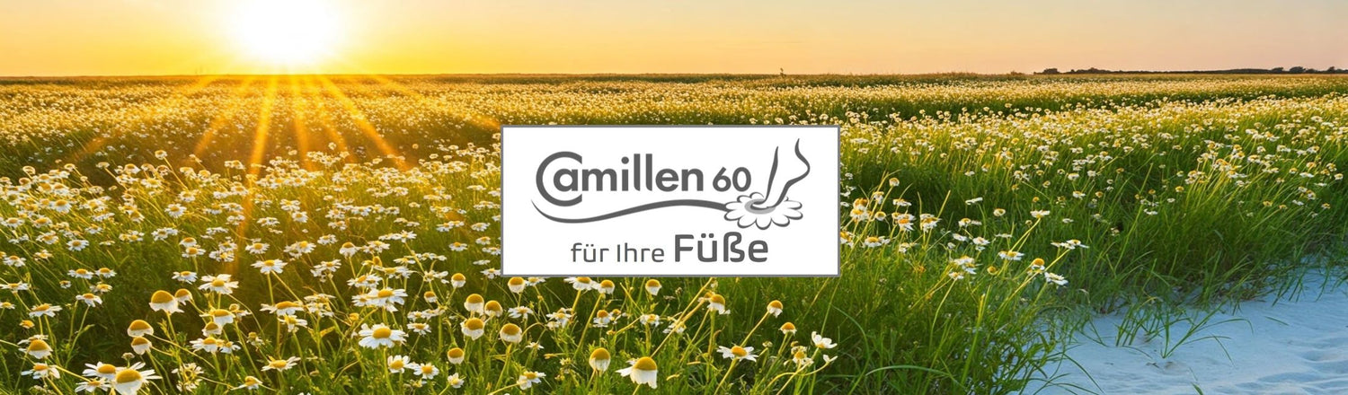 Camillen 60 Fußpflege – Natürliche Kamillen-Heilkraft für gepflegte, gesunde und regenerierte Füße