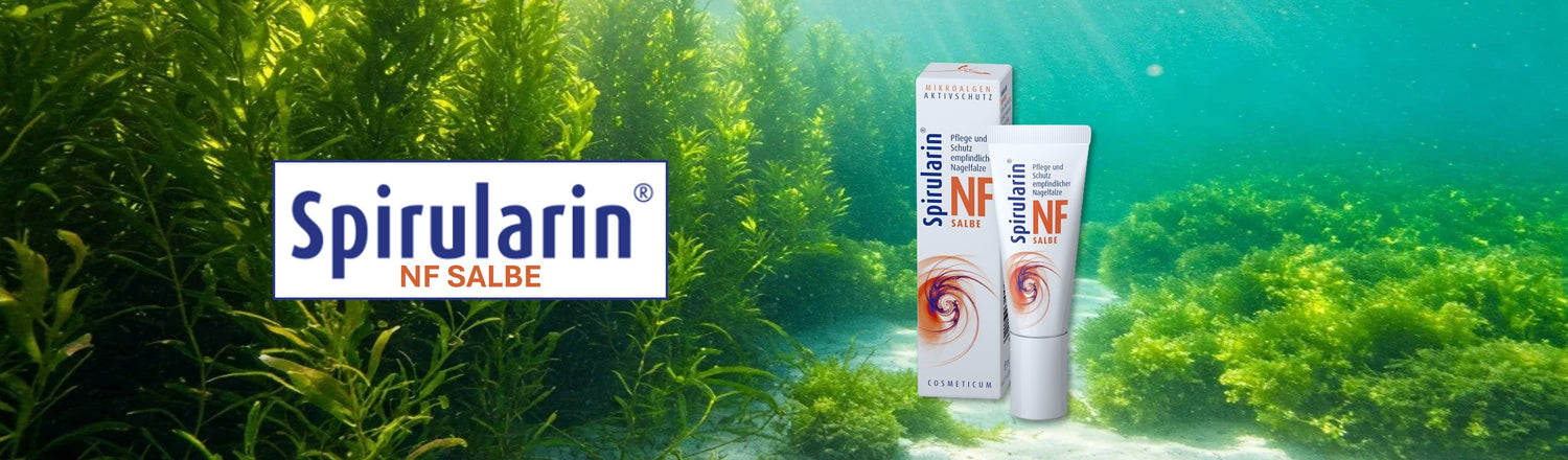 Spirularin NF Salbe bei schmerzhaften Nagelfalzen durch einwachsende Nägel
