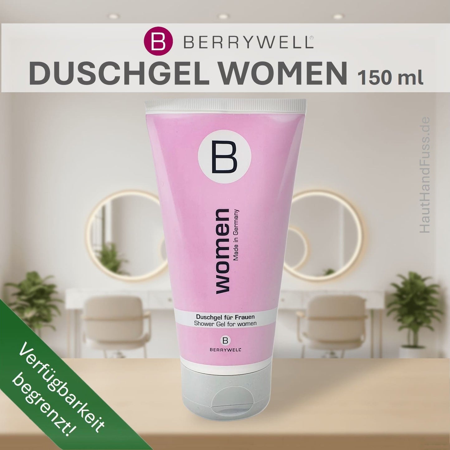 Berrywell Duschgel Women 150 ml bei HautHandFuss.de