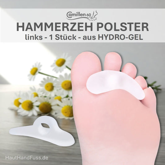 Camillen 60 Hammerzehpolster links bei HautHandfuss.de