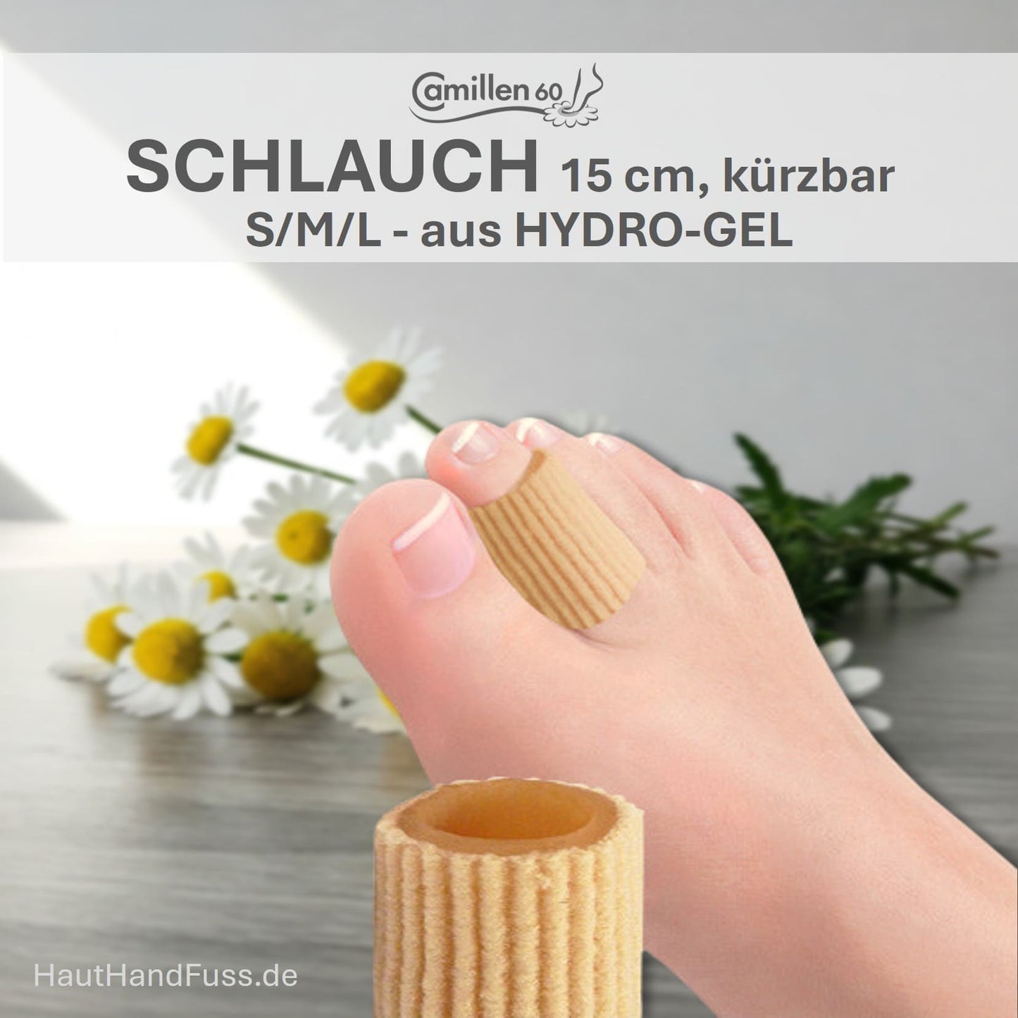 Camillen 60 Hydro-Gel Schlauch-Bandage bei HautHandFuss.de