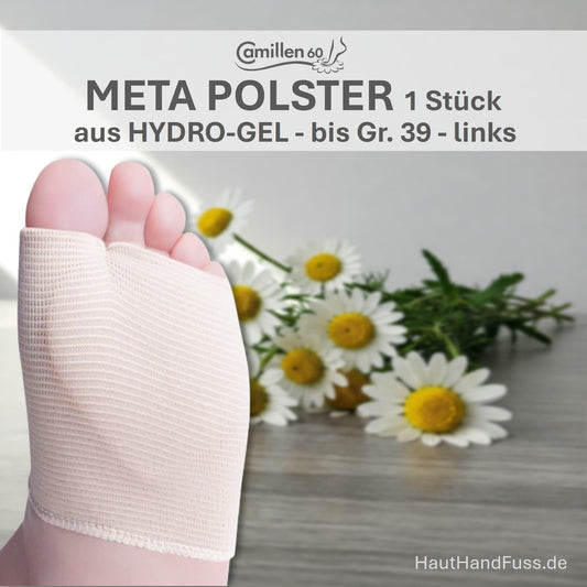 Camillen 60 Hydro-Gel Meta-Polster bis Gr. 39 links bei HautHandFuss.de