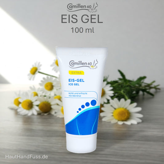 Camillen 60 Eis Gel 100 ml für maximale Fußrrfrischung bei HautHandFuss.de