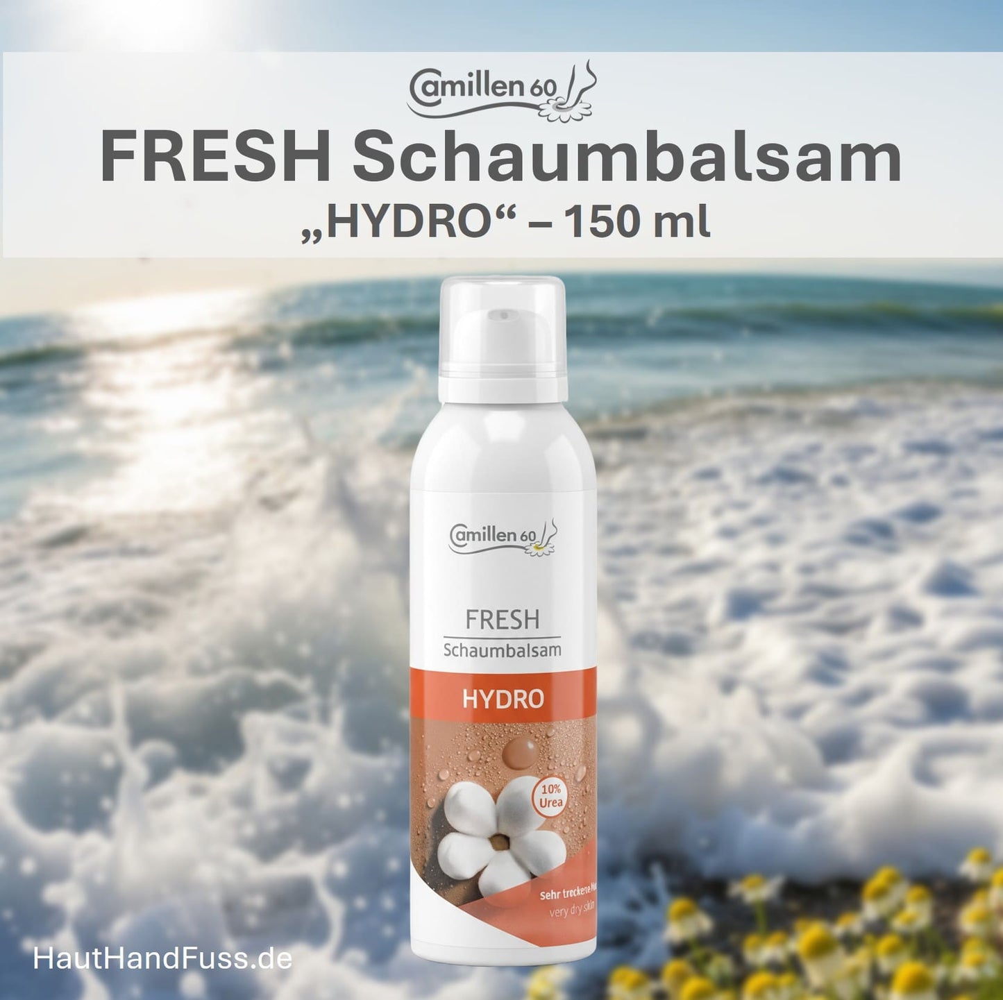 Fresh Schaumbalsam HYDRO 150 ml by Camillen 60 bei HautHandFuss.de