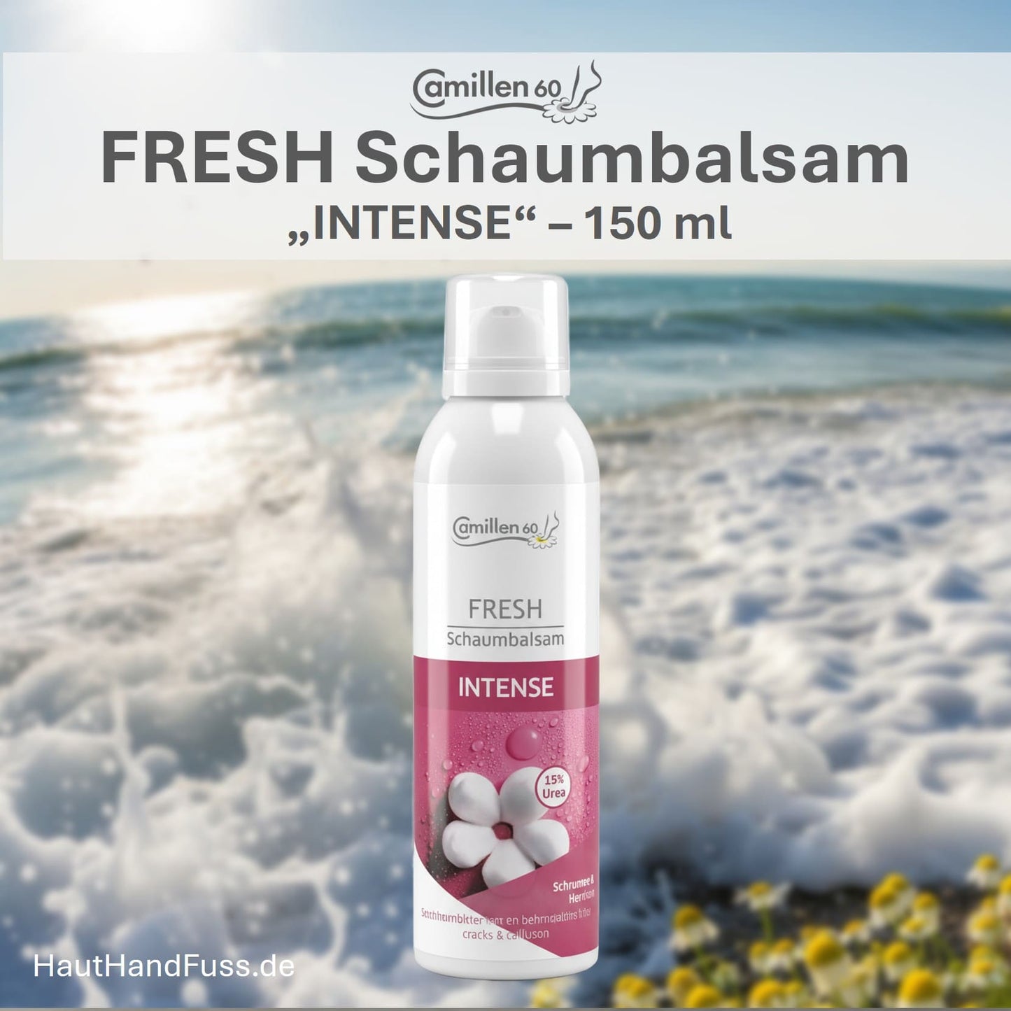 Fresh Schaumbalsam INTENSE 150 ml by Camillen 60 bei HautHandFuss.de