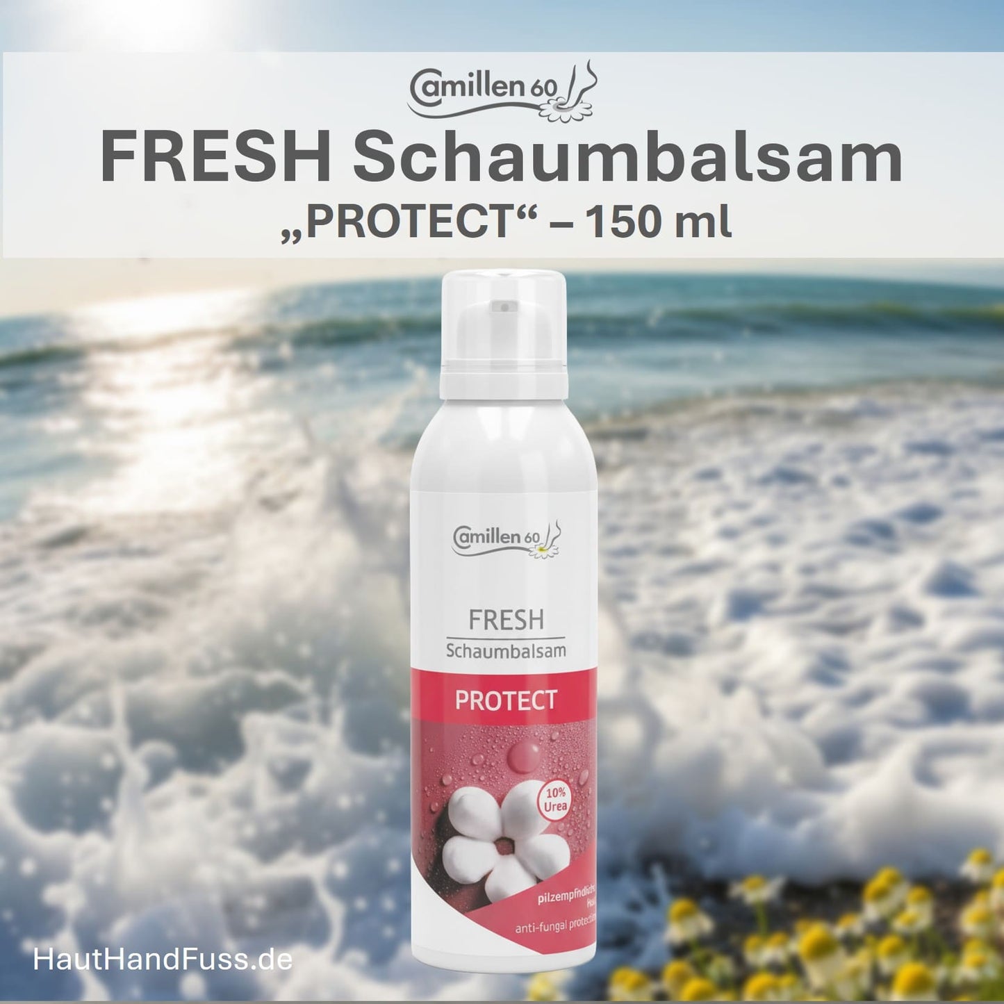 Fresh Schaumbalsam PROTECT 150 ml by Camillen 60 bei HautHandFuss.de