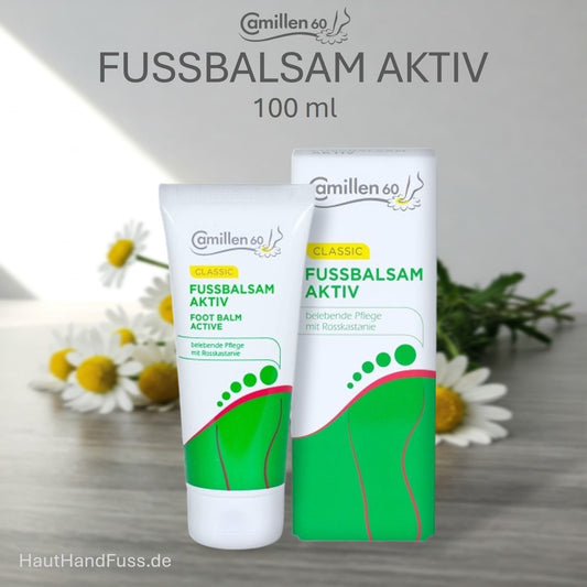Camillen 60 Fußbalsam Aktiv 100 ml Belebung müder Beine bei HautHandFuss.de