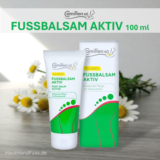 Camillen 60 Fußbalsam Aktiv 100 ml Belebung müder Beine bei HautHandFuss.de