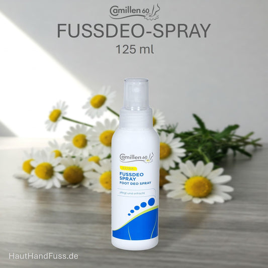 Camillen 60 Fußdeo Spray 125 ml gegen Fußgeruch bei HautHandFuss.de