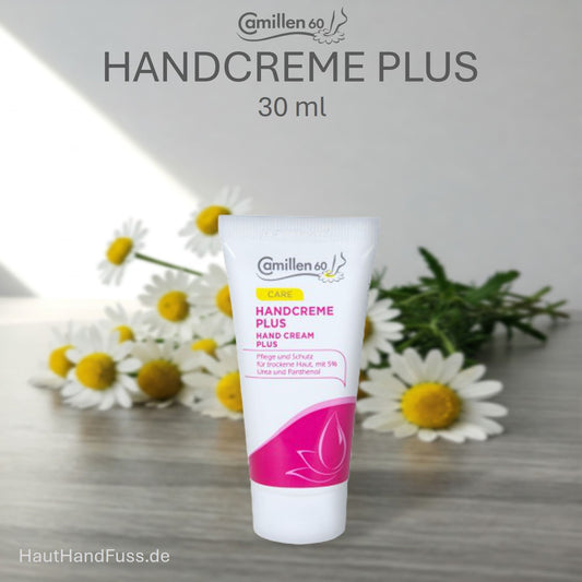 Camillen 60 Handcreme Plus 30 ml für geschmeidige Hände mit 5% Urea bei HautHandFuss.de