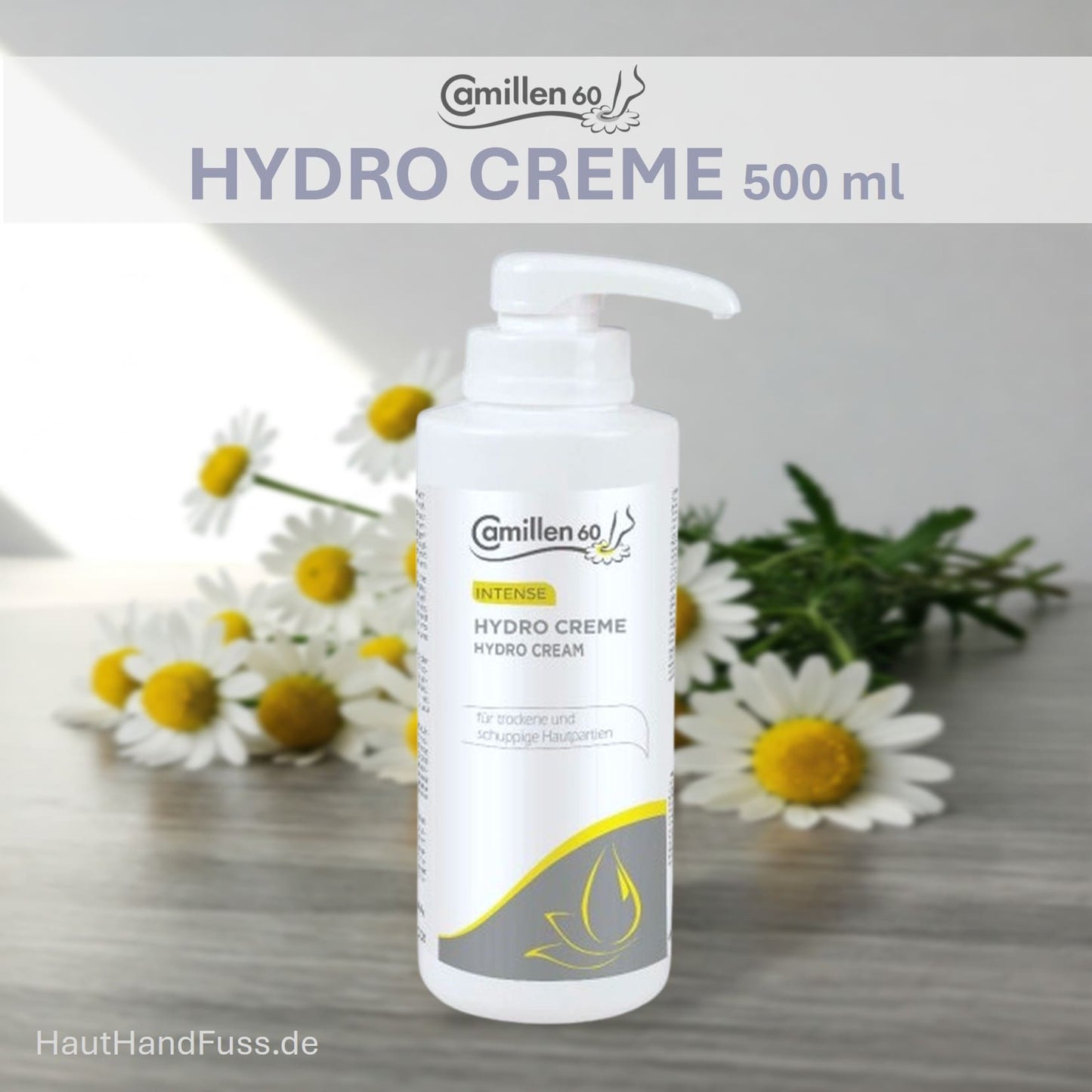 Camillen 60 Hydro Creme 500 ml für extrem trockene Haut bei HautHandFuss.de