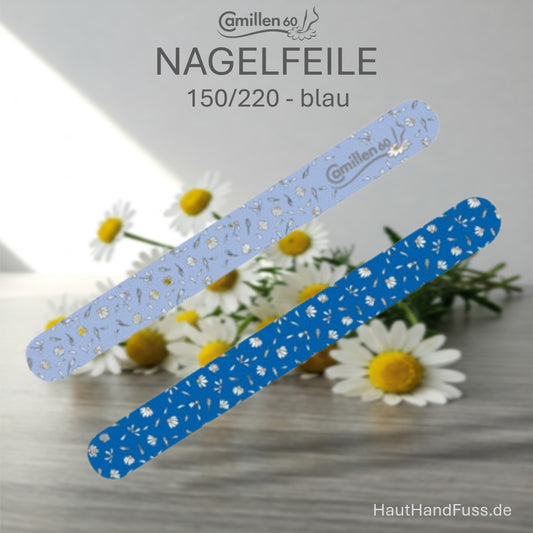 Nagelfeile 150/220 in blau von Camillen 60 bei HautHandFuss.de