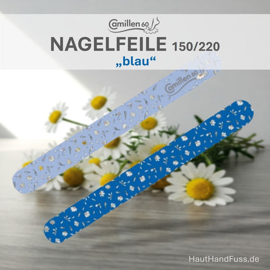 Nagelfeile 150/220 in blau von Camillen 60 bei HautHandFuss.de