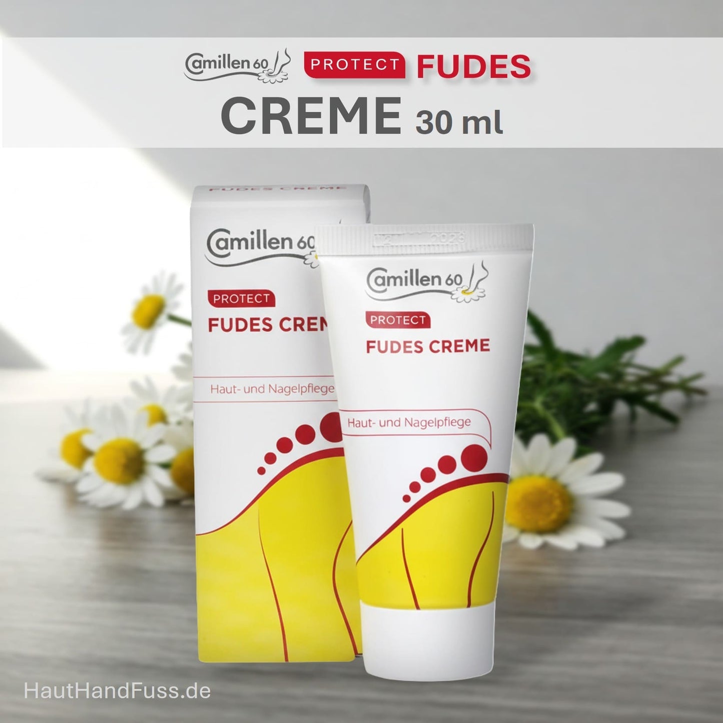 PROTECT FUDES by Camillen 60 CREME 30 ml Pilzschutz für empfindliche Haut bei HautHandFuss.de