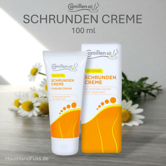Camillen 60 Schrunden-Creme 100 ml bei Hornhautrissen bei HautHandFuss.de