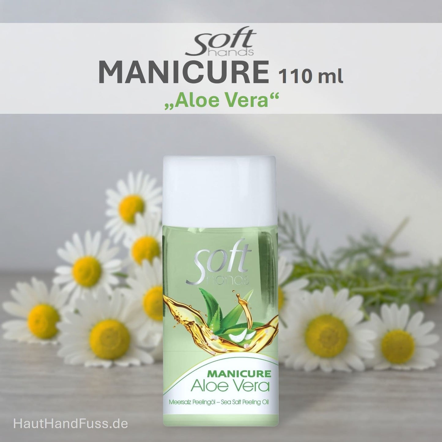 SOFT HANDS Manicure Handpeeling ALOE VERA mit Meersalz 110 ml bei HautHandFuss.de