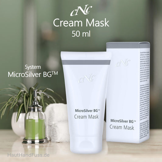 CNC MicroSilver Cream Mask 50 ml feuchtigkeitsspendende Maske für unreine Haut bei HautHandFuss.de