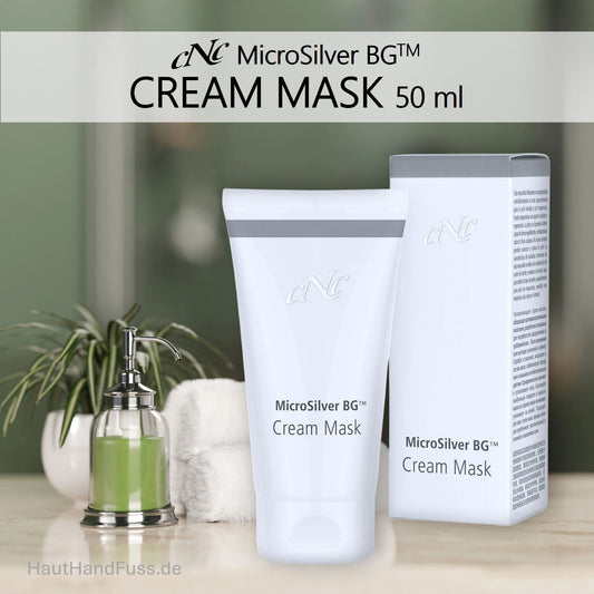 CNC MicroSilver Cream Mask 50 ml feuchtigkeitsspendende Maske für unreine Haut bei HautHandFuss.de
