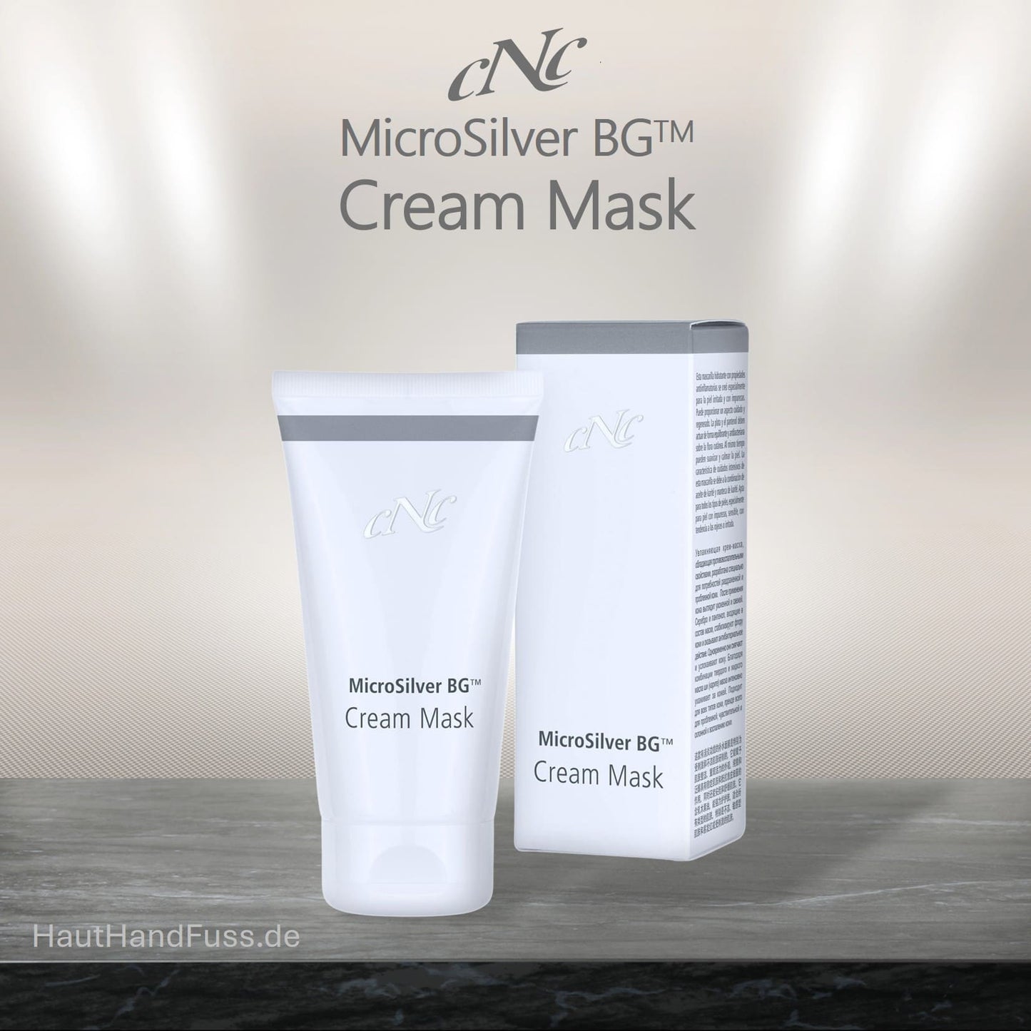 CNC MicroSilver Cream Mask feuchtigkeitsspendende Maske für unreine Haut bei HautHandFuss.de