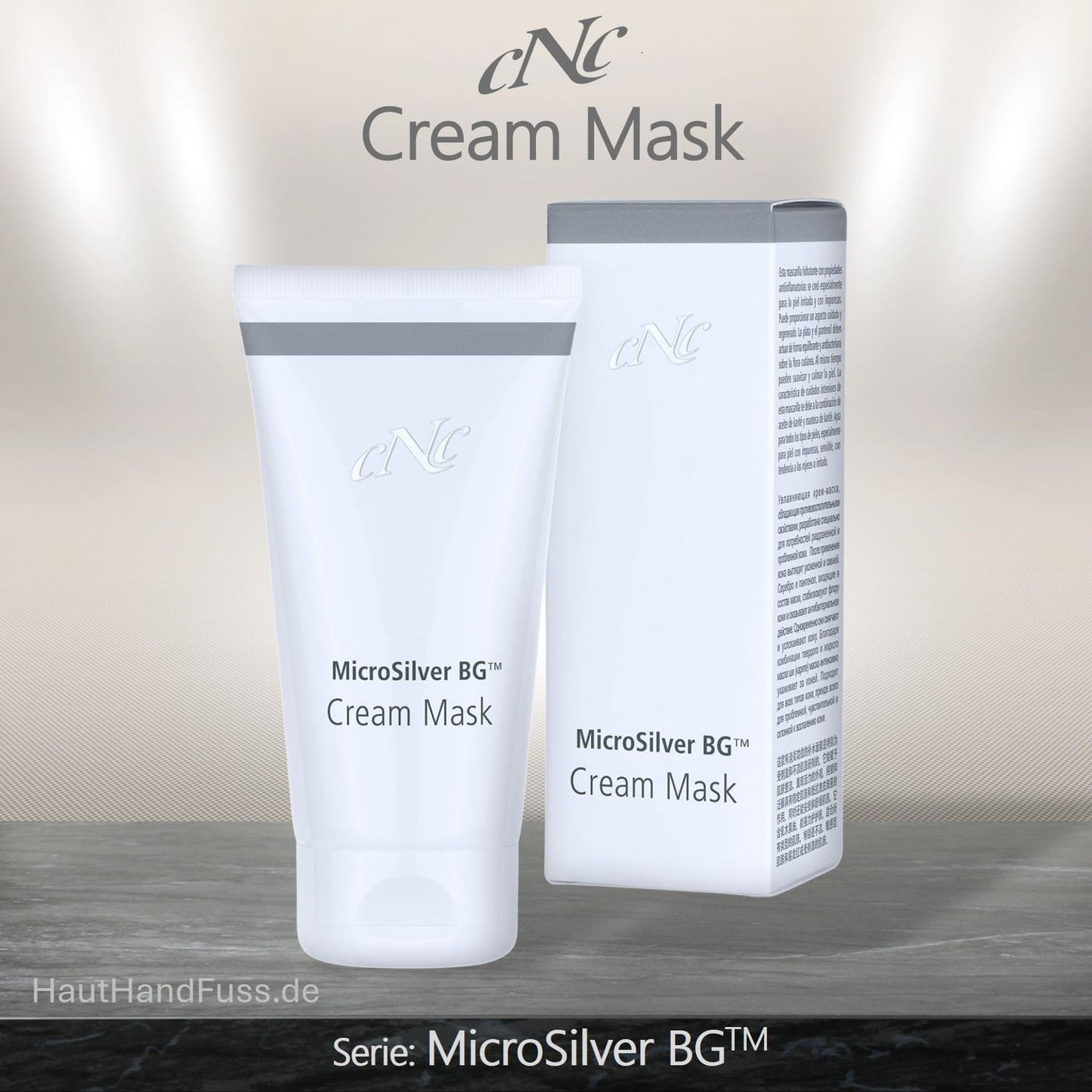 CNC MicroSilver Cream Mask feuchtigkeitsspendende Maske für unreine Haut bei HautHandFuss.de