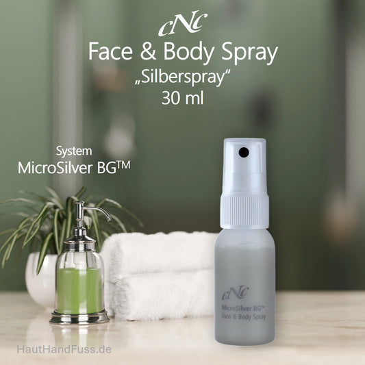CNC Face & Body Spray 30 ml (Silberspray) bei Hautirritationen bei HautHandFuss.de
