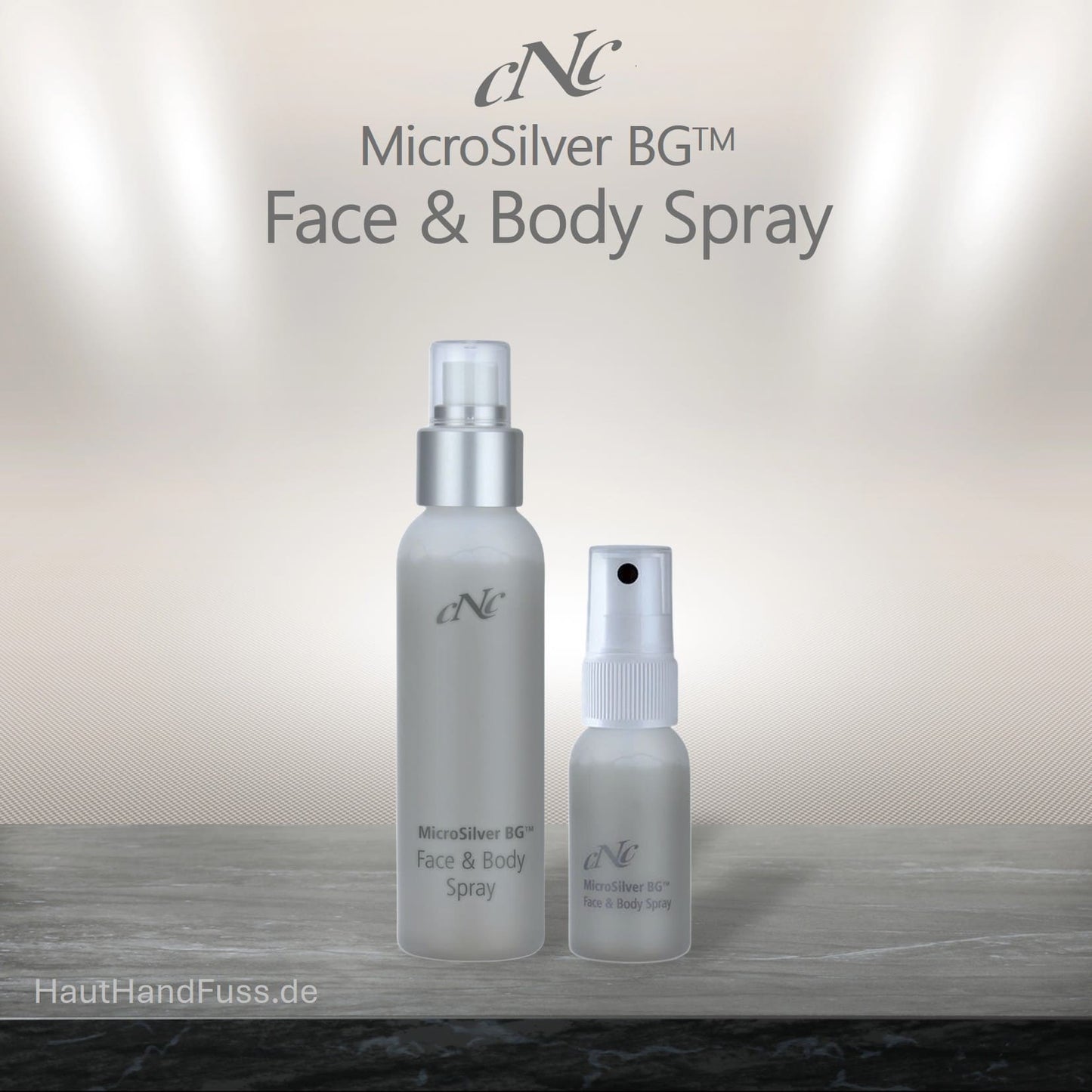 CNC Face & Body Spray (Silberspray) bei Hautirritationen bei HautHandFuss.de