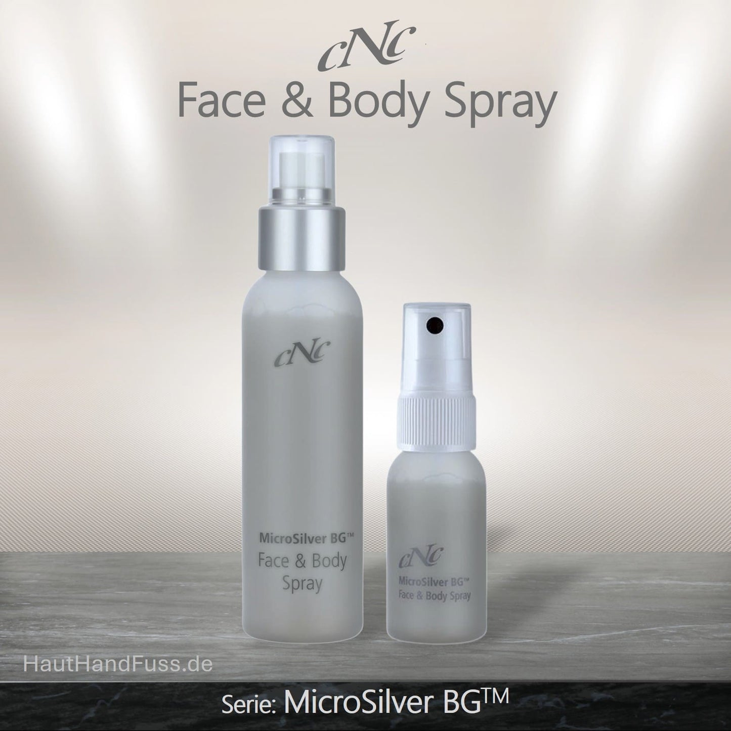 CNC Face & Body Spray (Silberspray) bei Hautirritationen bei HautHandFuss.de