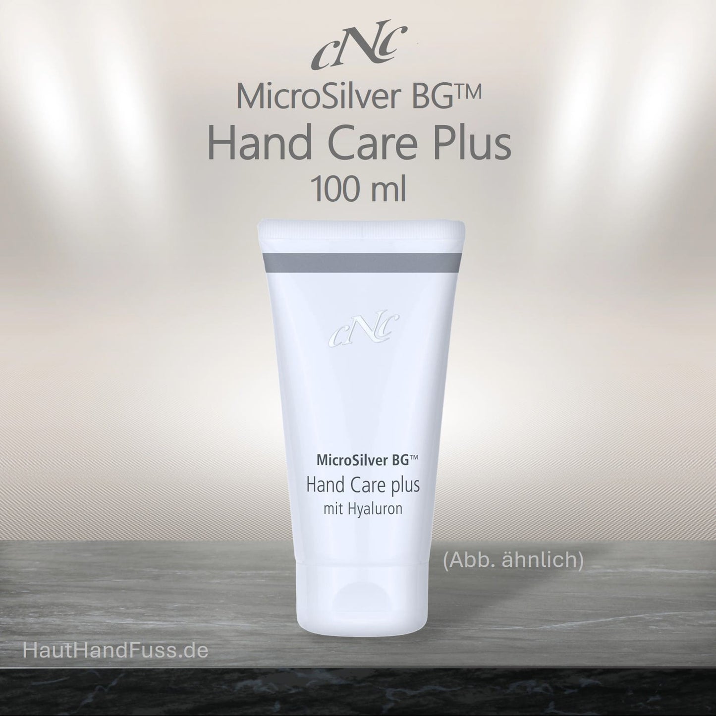 CNC MicroSilver Hand Care Plus 100 ml desinfizierend Handcreme mit 48h-Langzeitschutz bei HautHandFuss.de