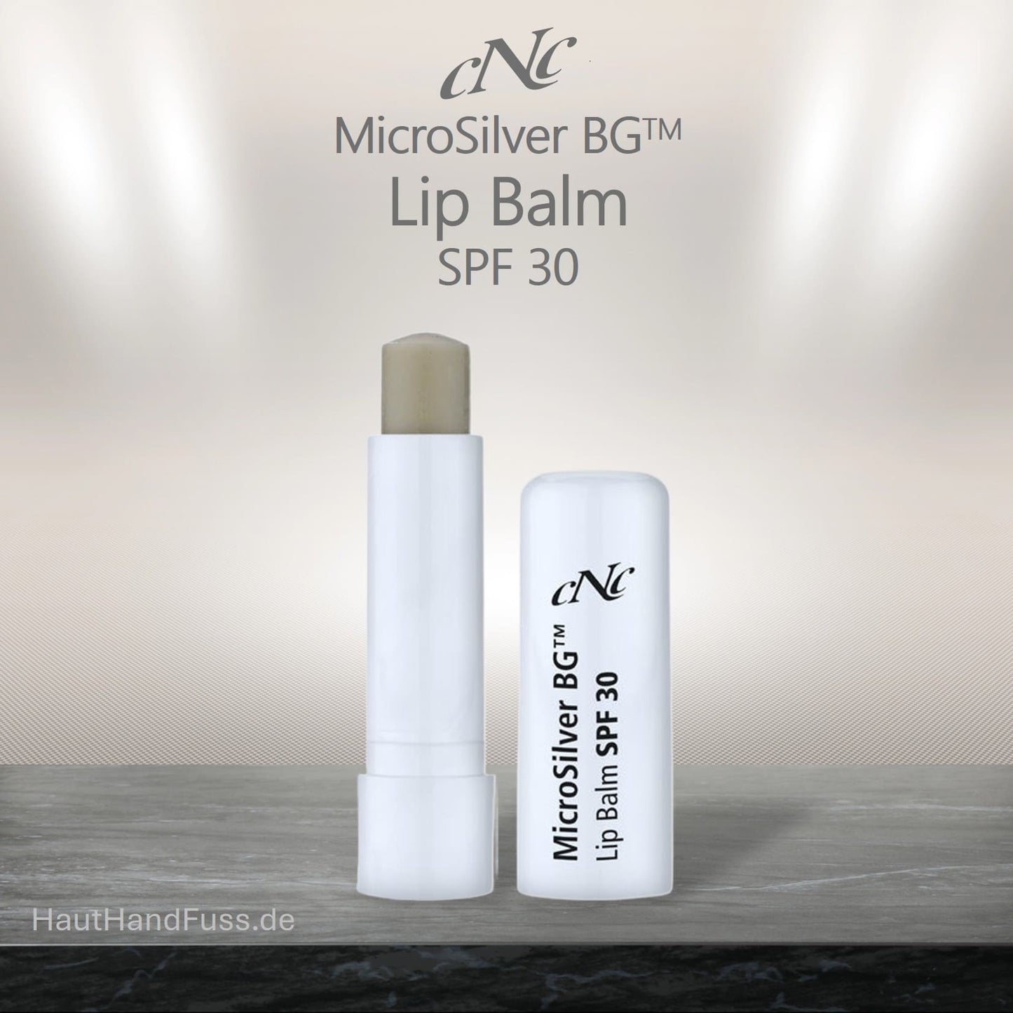 CNC MicroSilver Lip Balm antibakterielle Lippenpflege bei HautHandFuss.de
