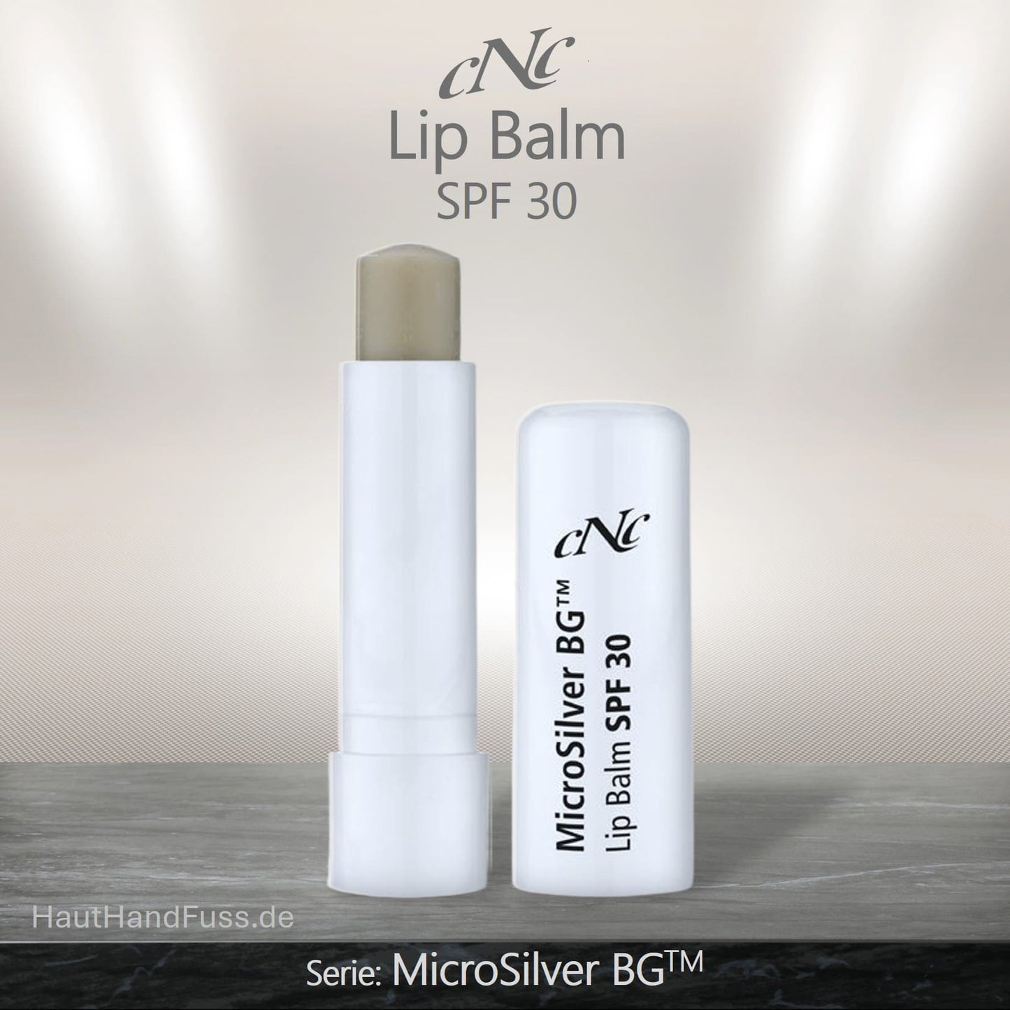CNC MicroSilver Lip Balm antibakterielle Lippenpflege bei HautHandFuss.de