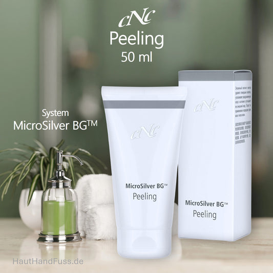 CNC MicroSilver Peeling 50 ml für feineres Hautbild bei HautHandFuss.de
