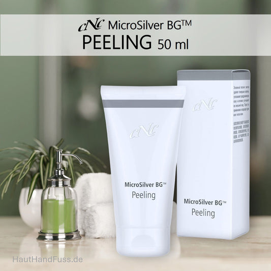 CNC MicroSilver Peeling 50 ml für feineres Hautbild bei HautHandFuss.de