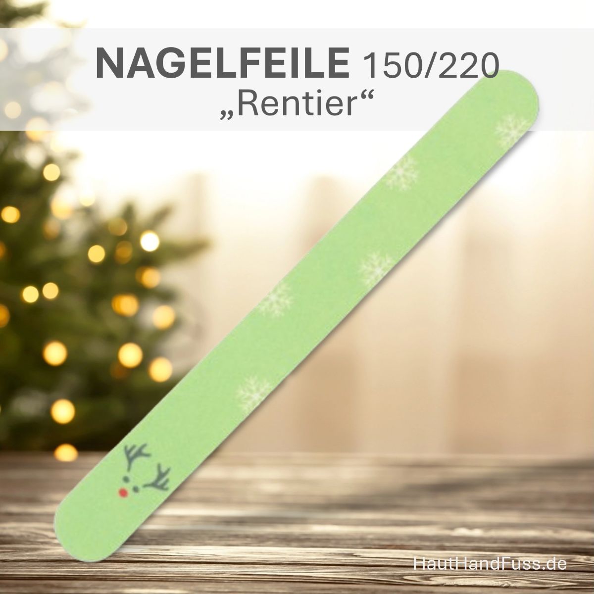 Camillen 60 Weihnachts-Nagelfeile RENTIER bei HautHandFuss.de