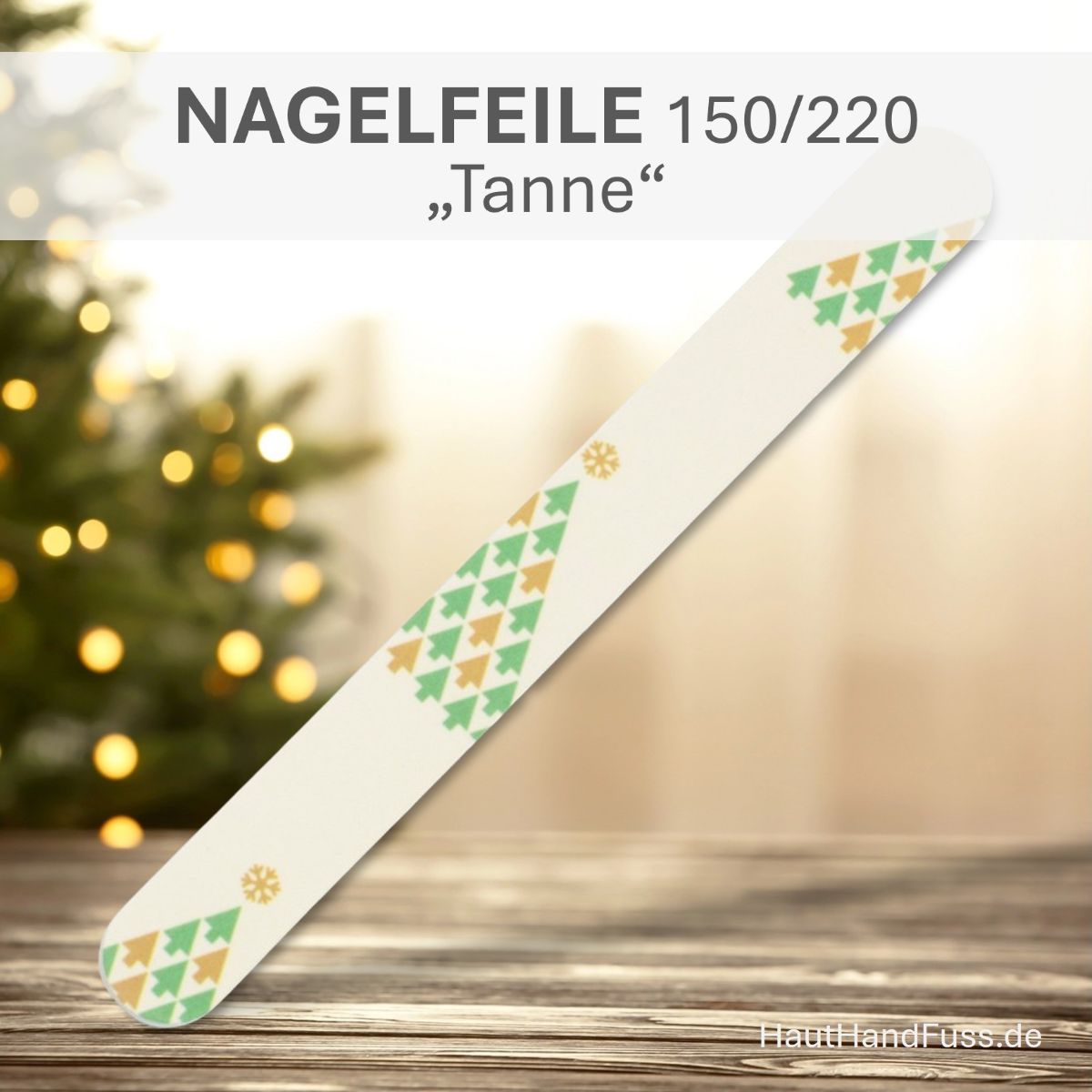 Camillen 60 Weihnachts-Nagelfeile TANNE bei HautHandFuss.de