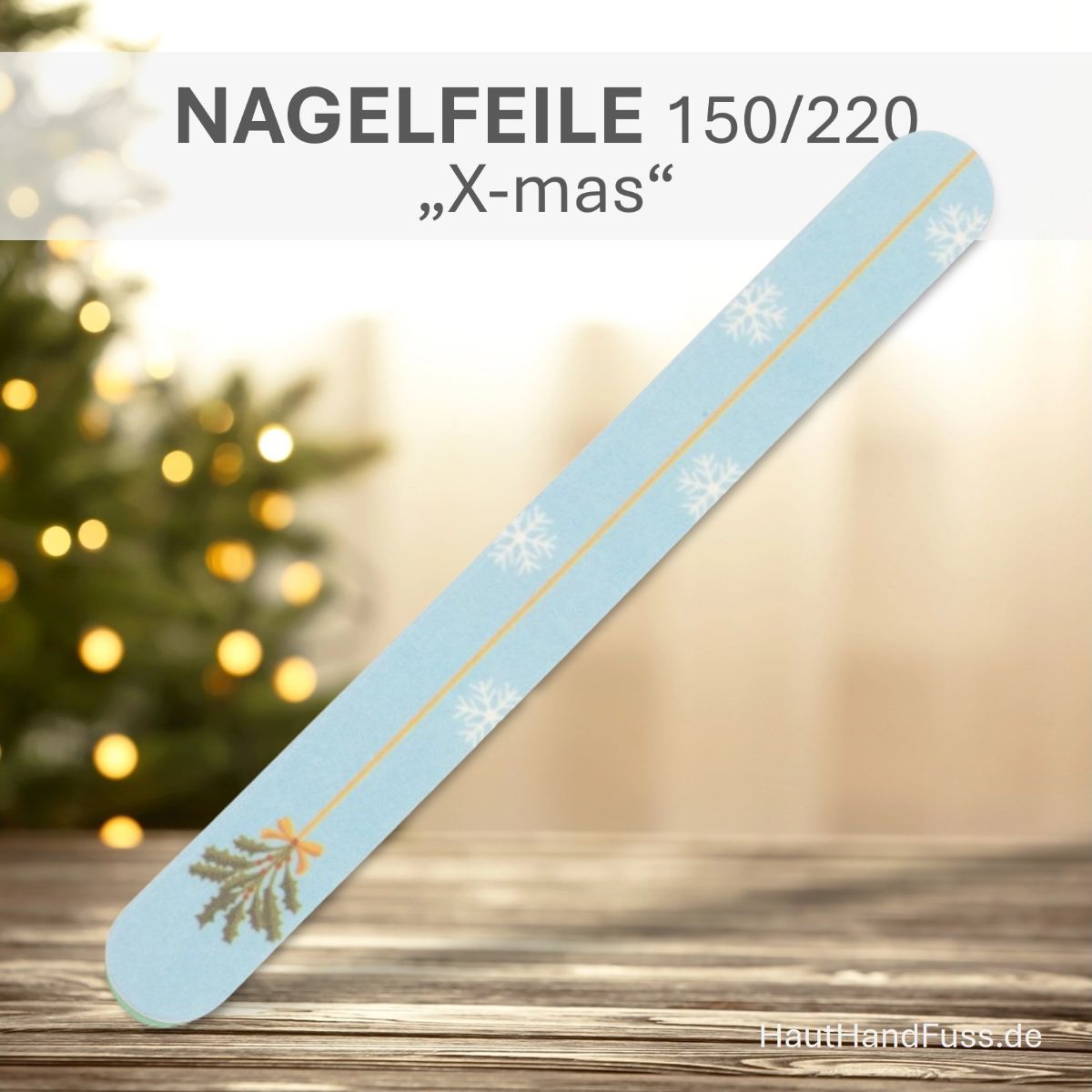 Camillen 60 Weihnachts-Nagelfeile X-MAS bei HautHandFuss.de