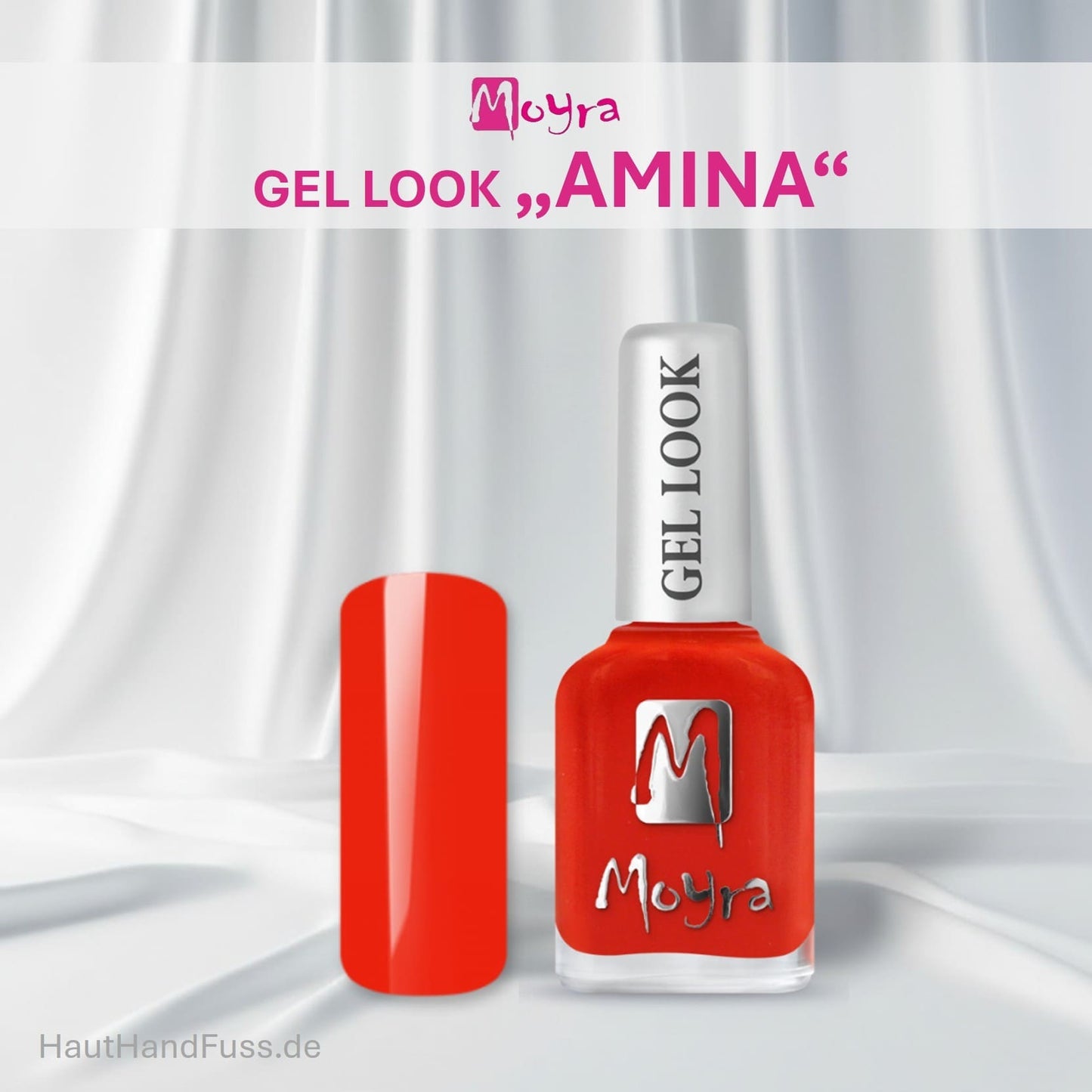 Moyra Gel Look Nagellack Amina bei HautHandFuss.de