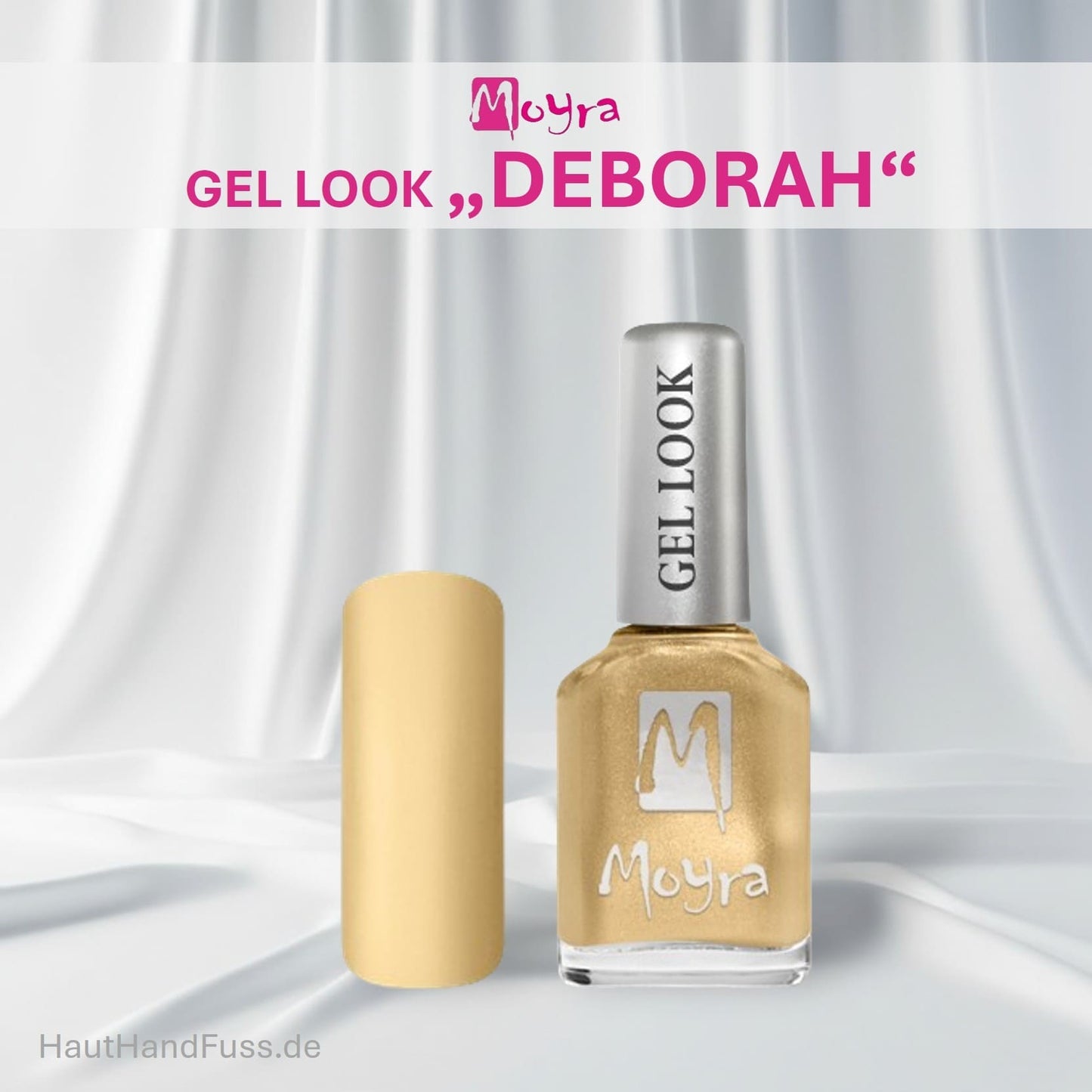 Moyra Gel Look Nagellack Deborah bei HautHandFuss.de