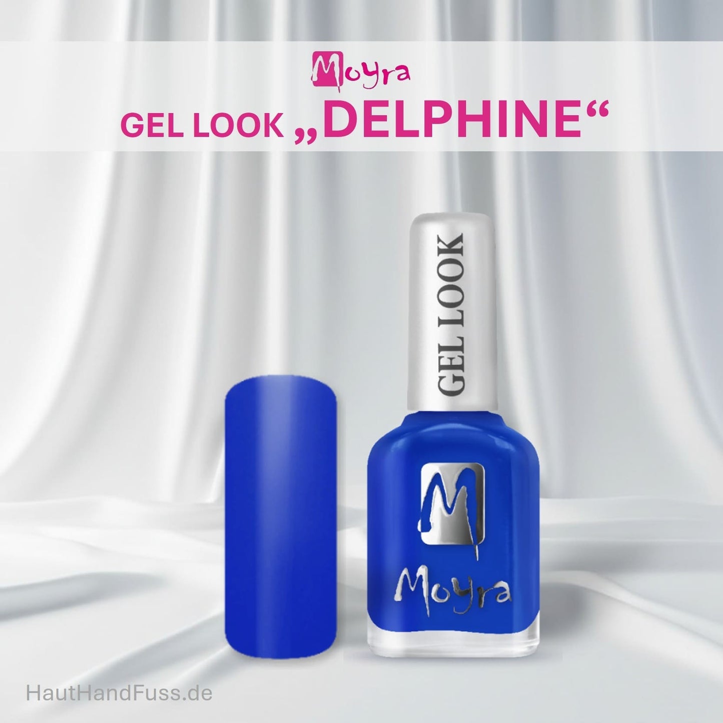 Moyra Gel Look Nagellack Delphine bei HautHandFuss.de