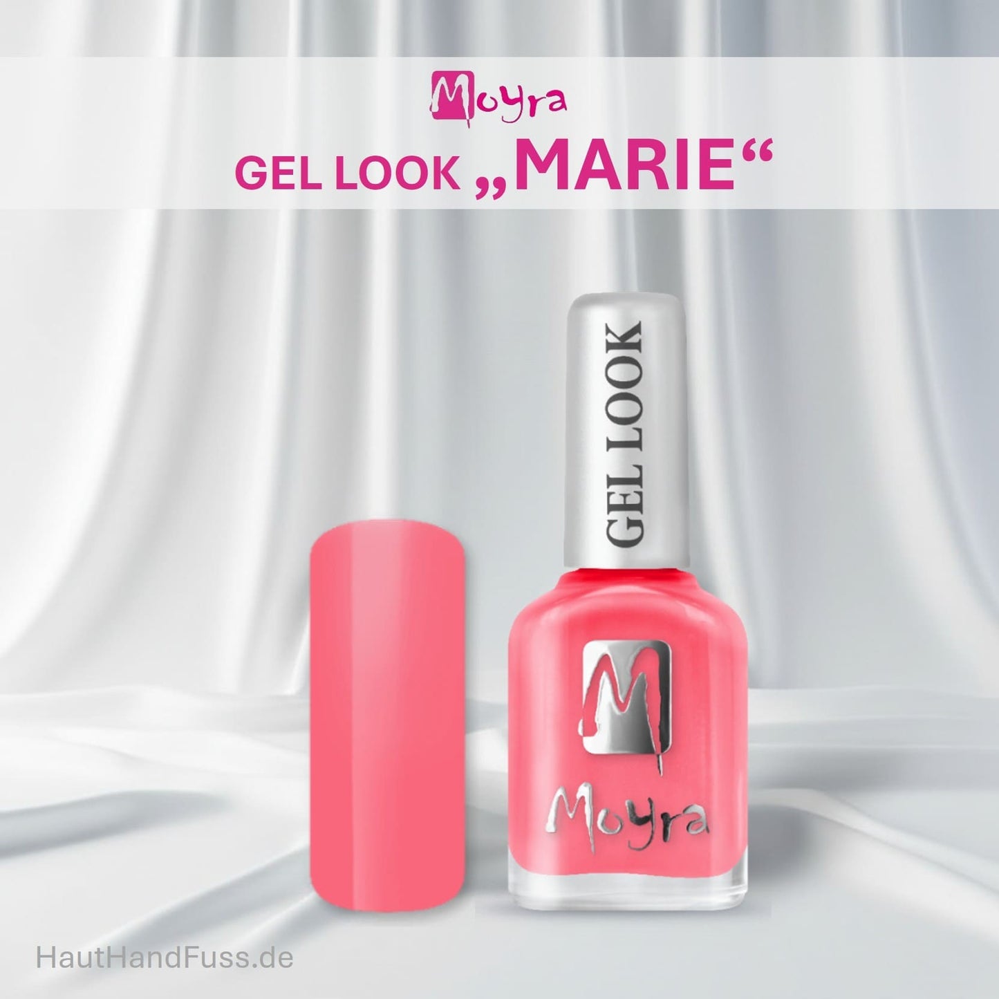 Moyra Gel Look Nagellack Marie bei HautHandFuss.de