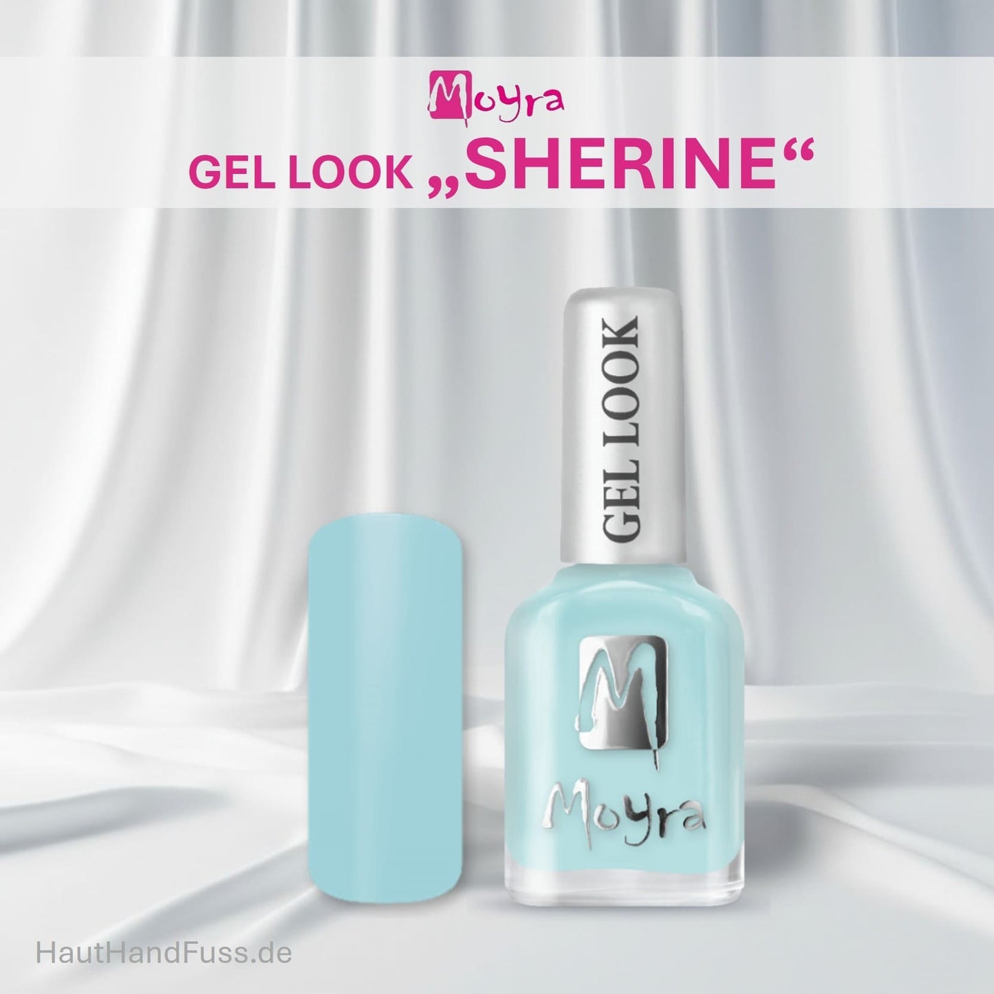 Moyra Gel Look Nagellack Sherine bei HautHandFuss.de