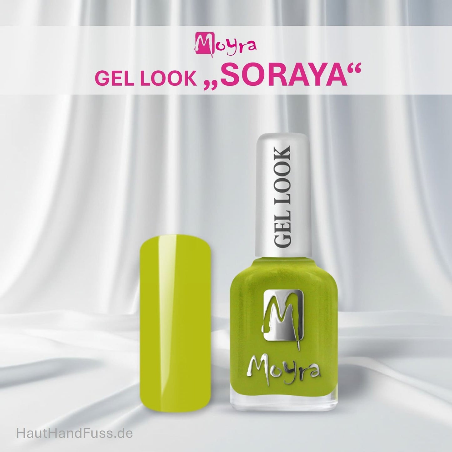 Moyra Gel Look Nagellack Soraya bei HautHandFuss.de