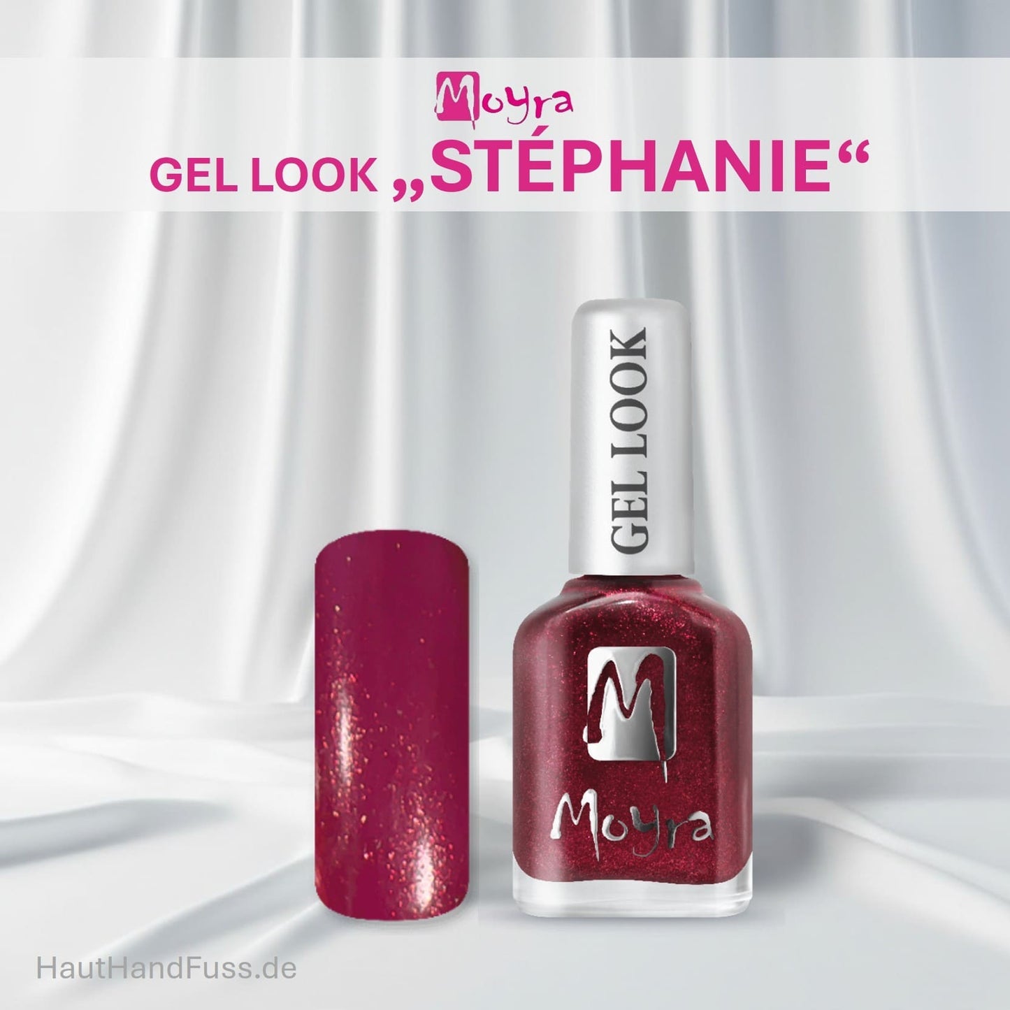Moyra Gel Look Nagellack Stephanie bei HautHandFuss.de