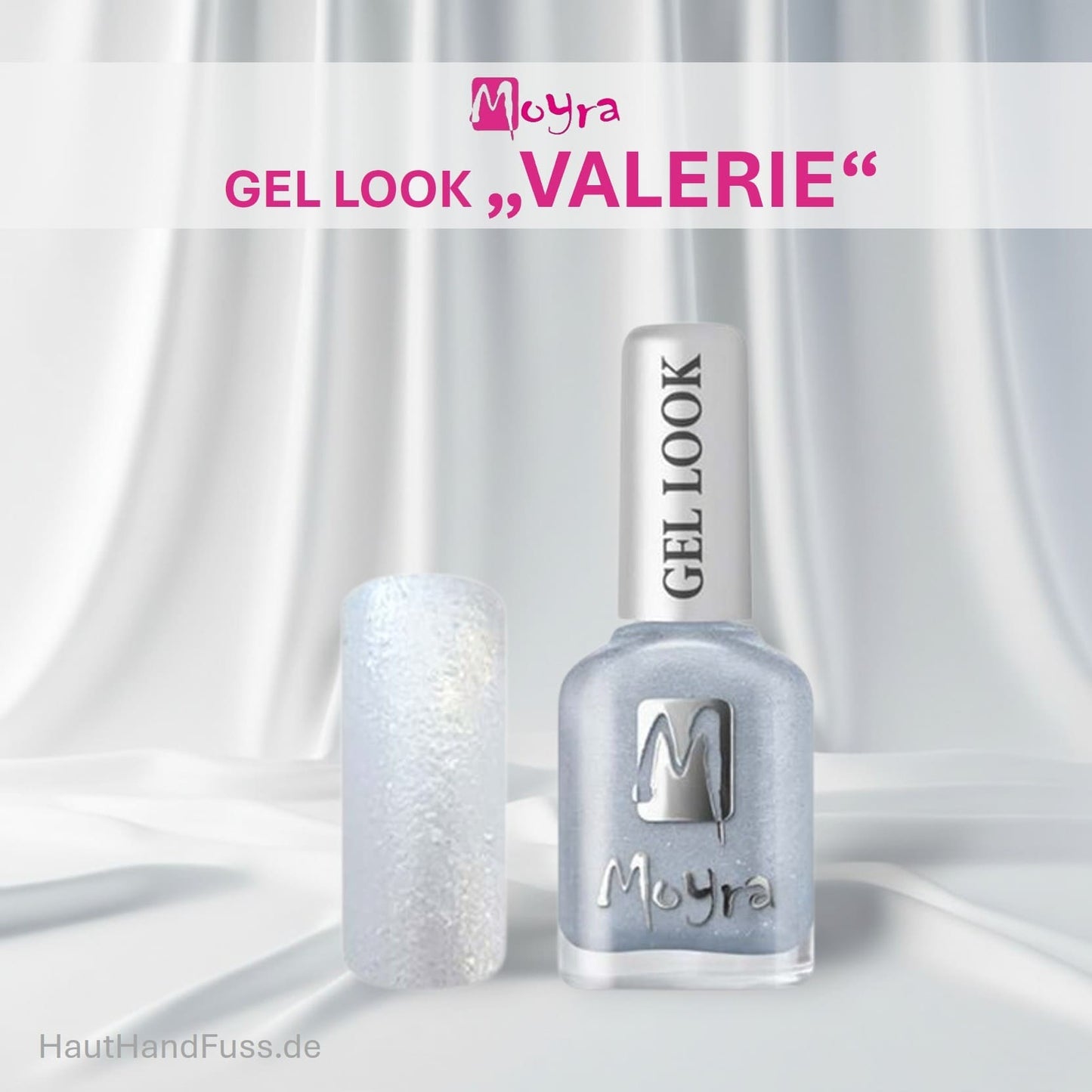 Moyra Gel Look Nagellack Valerie bei HautHandFuss.de