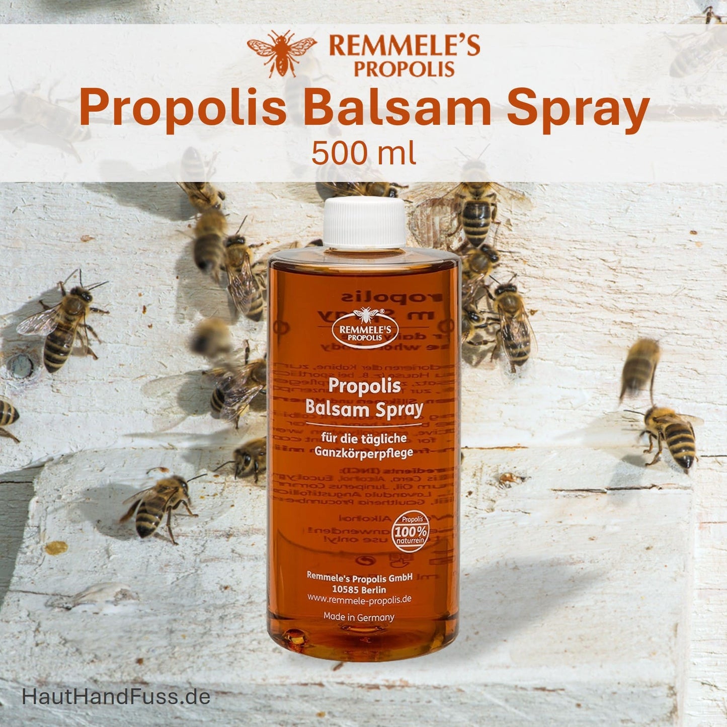 Propolis Balsam Spray 500 ml von Remmele bei HautHandFuss.de