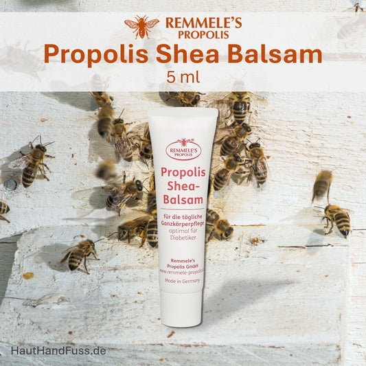 Remmeles Propolis Shea Balsam 5 ml bei HautHandFuss.de