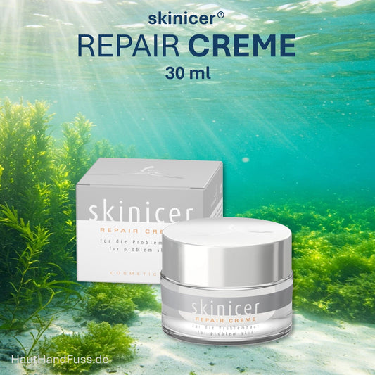 skinicer Repair Creme 30 ml für sensible und trockene Gesichtshaut bei HautHandFuss.de