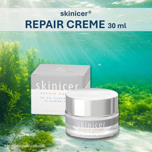 skinicer Repair Creme 30 ml für sensible und trockene Gesichtshaut bei HautHandFuss.de