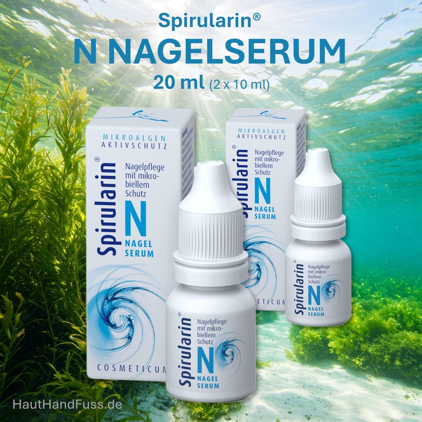 Spirularin N Nagelserum 20 ml bei pilzempfindlichen Nägeln bei hauthandfuss.de
